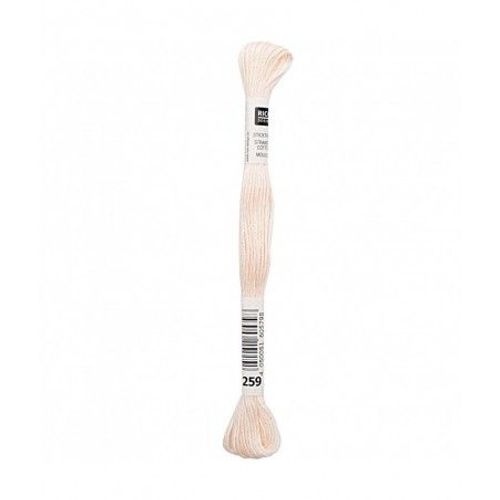 Fil À Broder Mouliné Uni - Rico Design 259 Rose