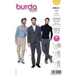 Patron sweat-shirt Homme, Burda 6718 - Patron Burda