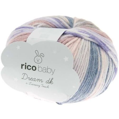 Fil À Tricoter Rico Rico Baby Dream Lux Touch - Rico Design 030 Marron Blossoms