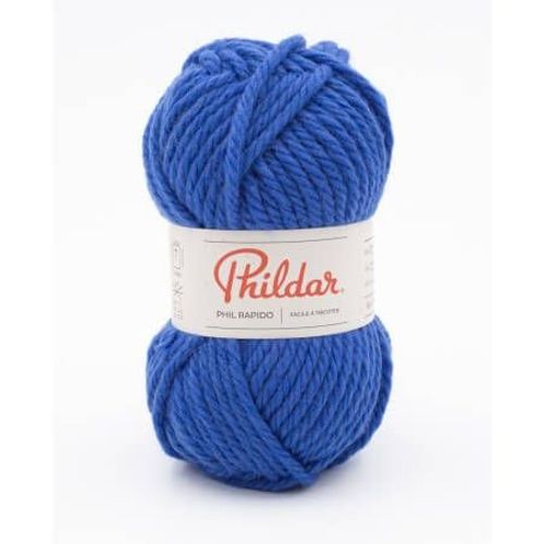 Pelote De Laine À Tricoter Phil Rapido - Phildar Gitane Bleu