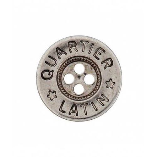 Boutons Jeans Quartier Latin Nickel 16mm X 4 - Prym Argent