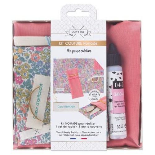 Kit Set De Table Nomade En Tissu Liberty ® Vendu Au Mètre
