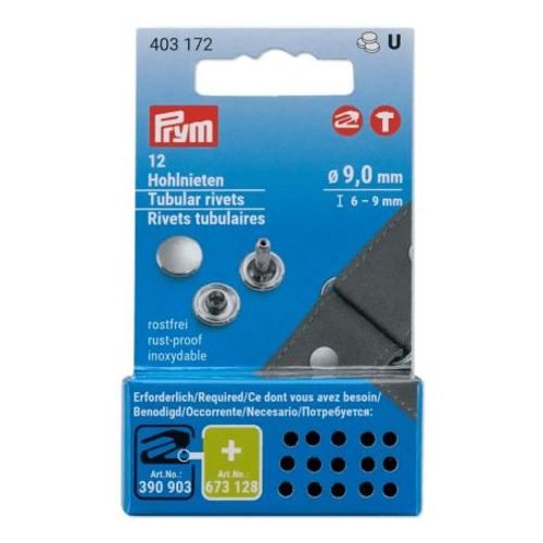 Rivets Tubulaires 3-4mm À 6-9mm Pour Pince Vario Creative Tool - Prym 6-9mm