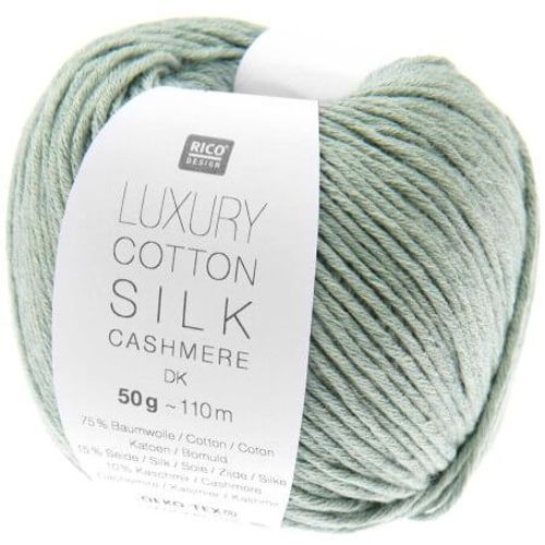 Fil Exceptionnel Luxury Cotton Silk Cashmere Dk - Rico Design 04 Vert Aqua