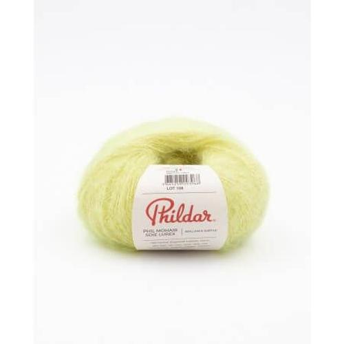 Fil Exceptionnel À Tricoter Phil Mohair Soie Lurex - 25gr - Phildar Zeste Jaune