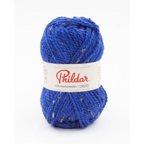 Pelote De Laine Et Alpaga Phil Randonnées - Phildar Matelot Bleu