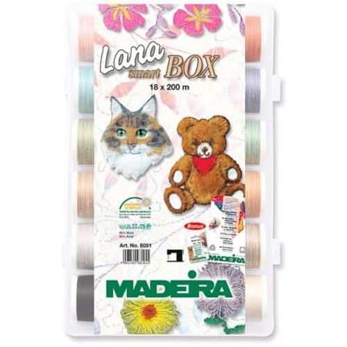 Coffret De Fil À Broder Madeira Lana Smartbox Multicolore