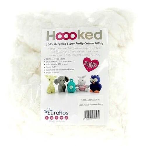 Ouatine/Ouate De Rembourrage Hoooked 250gr - Amigurumi Dmc Blanc