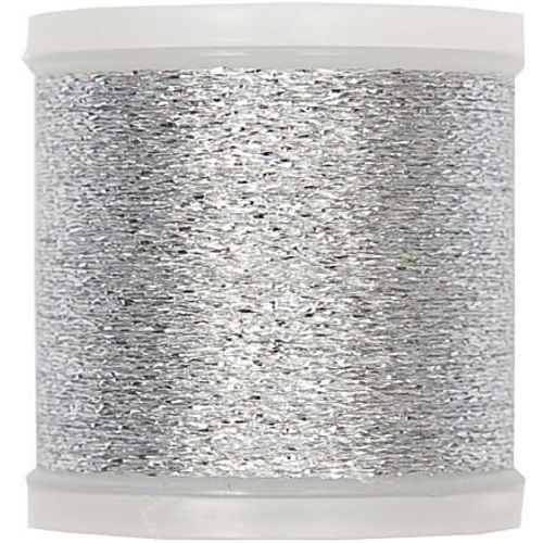 Fil À Broder Métallisé N° 40 - 200m - Rico Design Argent Gris