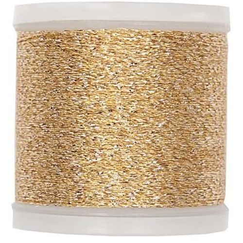 Fil À Broder Métallisé N° 40 - 200m - Rico Design Or Jaune