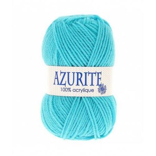 Pelote À Tricoter Azurite De Distrifil - Laissez Votre Créativité Briller À Petit Prix ! - Certifié Oeko-Tex 2635 Bleu Turquoise