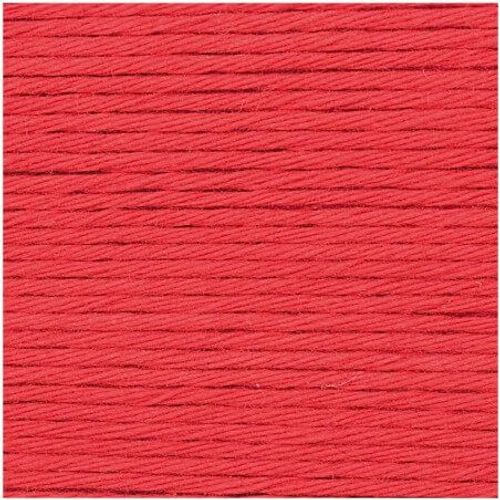Pelotes De Fil À Tricoter Creative Cotton Aran De Rico Design - Laissez Libre Cours À Votre Créativité Avec Douceur Et Style ! 05 Rouge