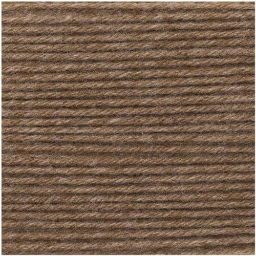 Fil Layette À Tricoter Rico Baby Classic Dk - Créez Des Tenues Douces Et Confortables Pour Bébé - Rico Design 50 Marron