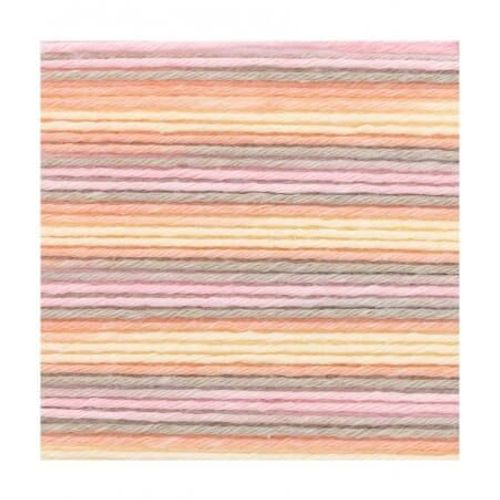 Fil À Tricoter Rico Baby Cotton Soft Print Dk - Rico Design 30 Rose