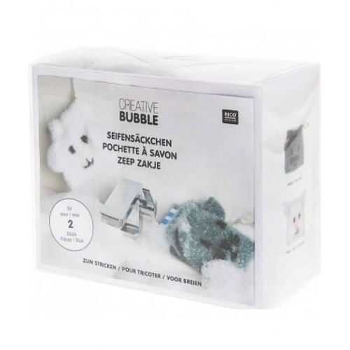 Kit À Tricoter Creative Bubble Pochettes A Savon - Rico Design Multicolore