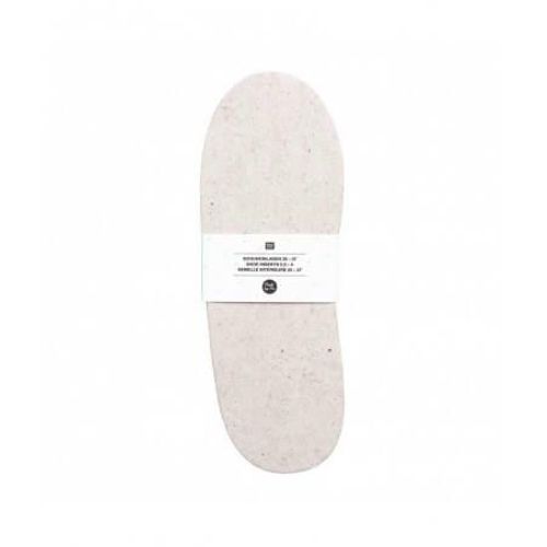 Paires De Semelles Intérieures Pour Chaussons/Pantoufles 2 Pointures - Rico Design 35-37