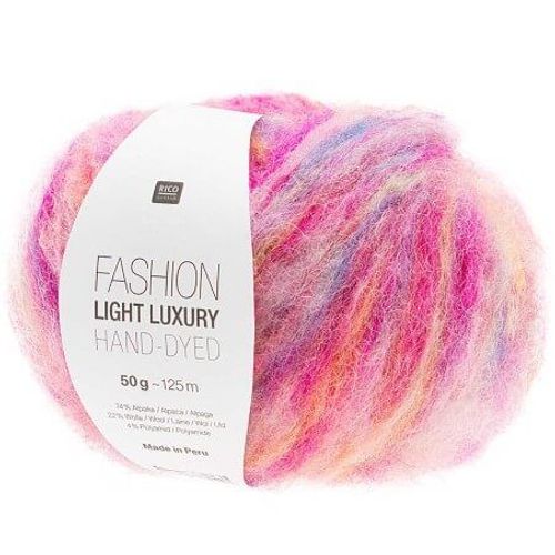 Découvrez L'élégance Naturelle : Pelote De Laine Et Alpaga Light Luxury Hand-Dyed De Rico Design 06 Foret Vert