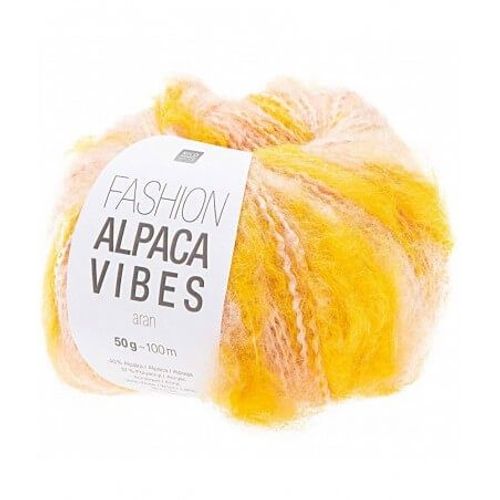 Pelote De Laine Fashion Alpaca Vibes Ar - Rico Design 06 Jaune