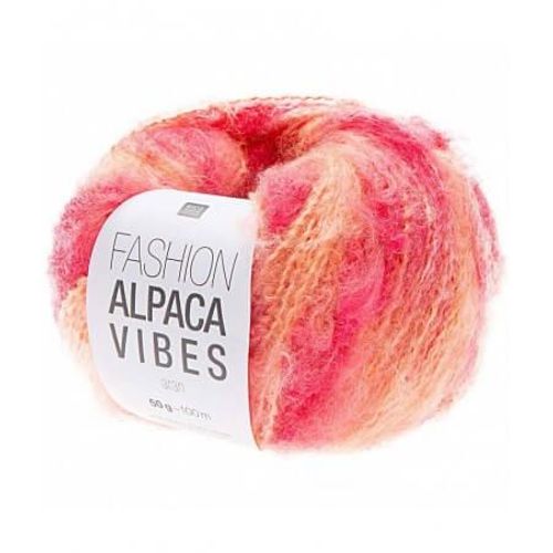 Pelote De Laine Fashion Alpaca Vibes Ar - Rico Design 03 Rose