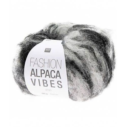 Pelote De Laine Fashion Alpaca Vibes Ar - Rico Design 01 Noir