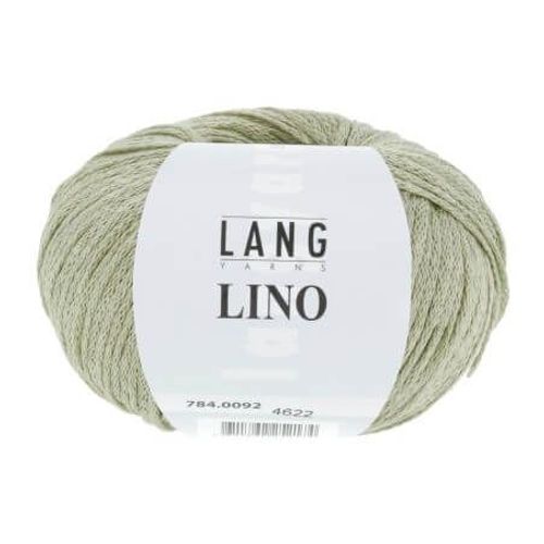 Pelote De Lin À Tricoter Lino - Lang Yarns 92 Vert