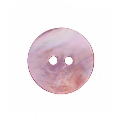 Bouton Nacre 2 Trous 23mm - Prym Rose Clair