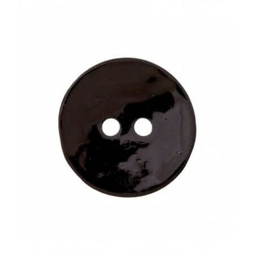 Bouton Nacre 2 Trous 23mm - Prym Noir