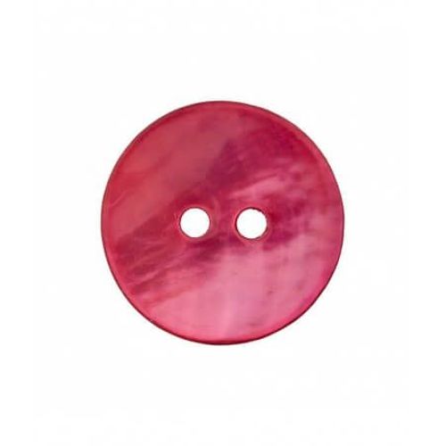 Bouton Nacre 2 Trous 23mm - Prym Fuchsia Rose