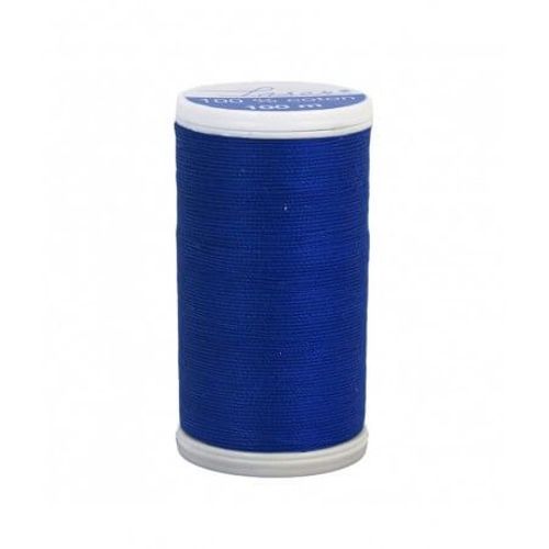 Fil À Coudre Laser 100% Polyester 100m Universel De Distrifil : Solidité Et Éclat Pour Vos Créations Couture 3258 Bleu