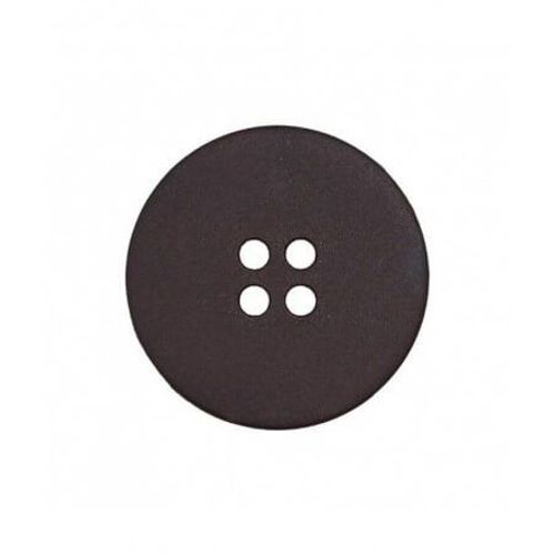 Boutons Loch 4 Trous Noir 20mm X 2 - Union Knopf Blanc