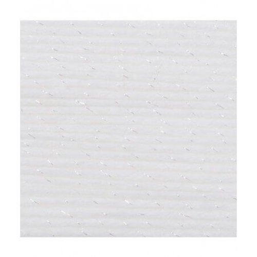 Fil Layette À Tricoter Rico Baby Classic Glitz Dk - Rico Design 01 Blanc