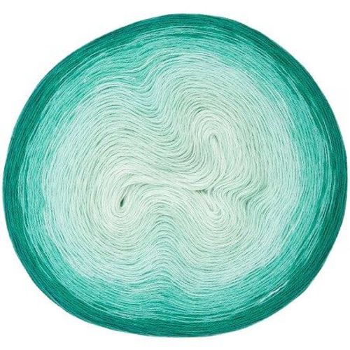 Pelote De Coton Creative Cotton Degrade Lucky 8 - Rico Design 17 Vert Turquoise