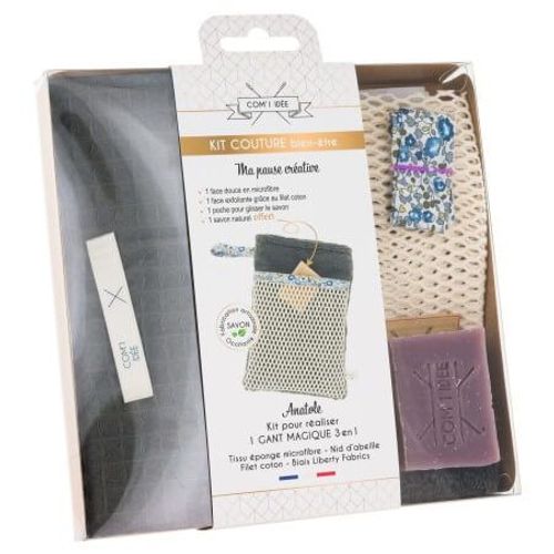 Kit Gant Magique + Savon Offert Anatole - Niveau Facile Gris
