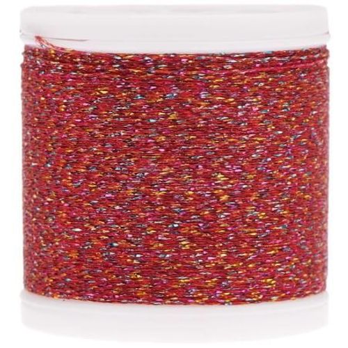 Fil À Broder Métallisé N° 40 - 200m - Rico Design Rouge