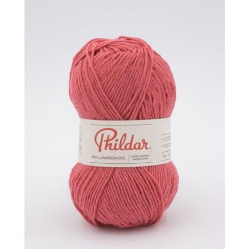 Pelote De Laine D'agneau À Tricoter Phil Lambswool - Phildar Berlingot Rose
