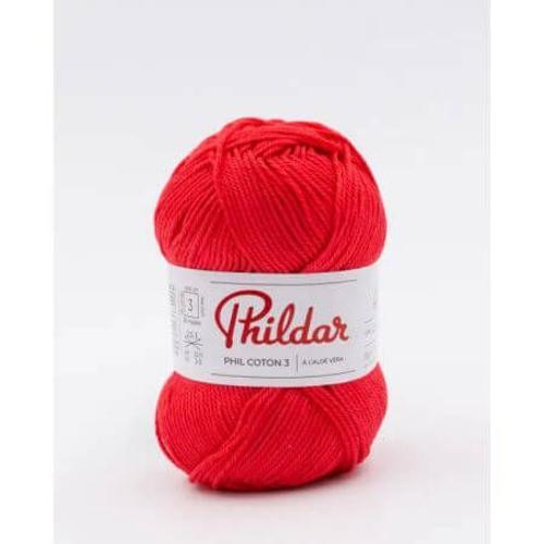 Fil Coton ? Tricoter Phil Coton 3 - Phildar - Ppsc - Certifi? Oeko-Tex Candy