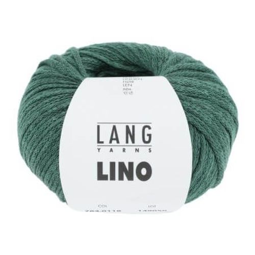Pelote De Lin À Tricoter Lino - Lang Yarns 118 Vert