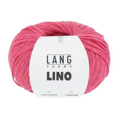 Pelote De Lin À Tricoter Lino - Lang Yarns 85 Rose