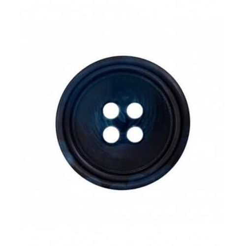Boutons Dégradés Costume Polyester 4 Trous 20mm X 3 - Prym Bleu Marine