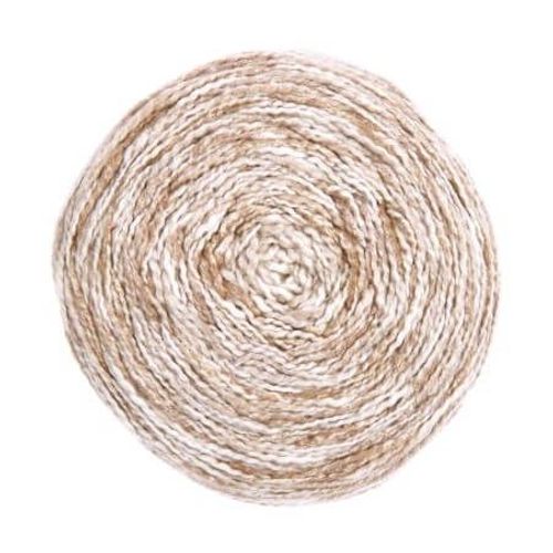 Pelote De Coton Creative Cotton Stripes Dk 250gr - Rico Design Marron (004 - Pebbles)