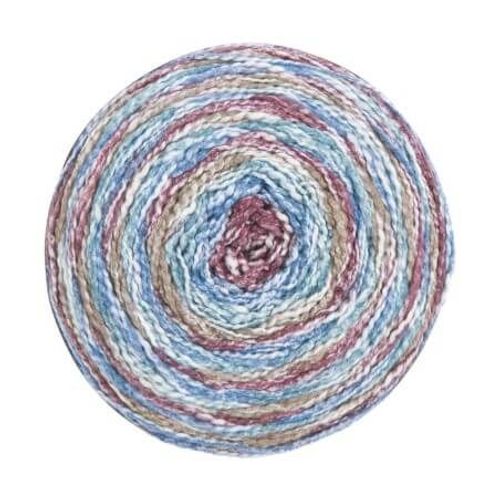 Pelote De Coton Creative Cotton Stripes Dk 250gr - Rico Design Multicolore (006 - Dark)