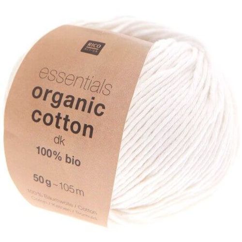 Coton À Tricoter Essentials Organic Cotton Dk - Rico Design 013 Praline Marron
