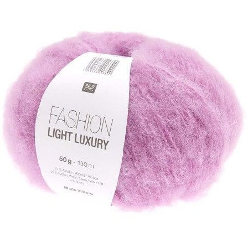 Découvrez L'élégance Naturelle : Pelote De Laine Et Alpaga Fashion Light Luxury De Rico Design 041 Rose Orchidée
