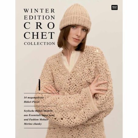 Crochet Collection - Winter Edition - Rico Design Blanc