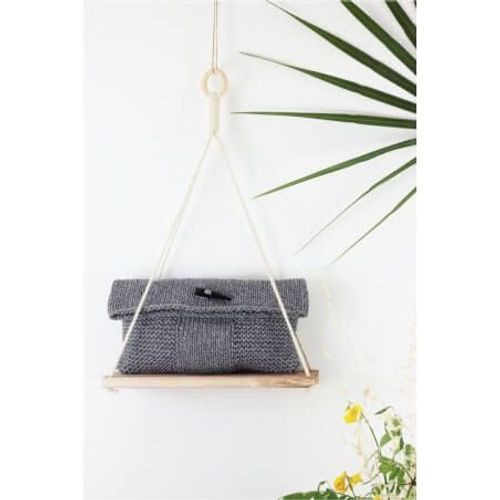 Livre De Modèles Nova Vita 4 Metallic, 6 Modèles De Sacs- Dmc Gris