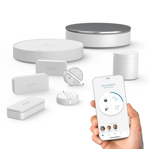 SOMFY 1875280 - Home Alarm Essential - Système d'alarme maison sans fil connecté - Somfy Protect - Compatible avec Alexa, l'Assistant Google et TaHoma (switch)