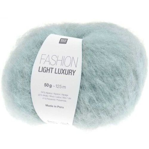 Découvrez L'élégance Naturelle : Pelote De Laine Et Alpaga Fashion Light Luxury De Rico Design 45 Bleu Aqua