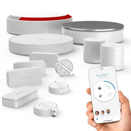 SOMFY 1875282 - Home Alarm Essential Plus Integral - Alarme maison avec détecteurs additionnels - Somfy Protect - Compatible avec Alexa, l'Assistant Google et TaHoma (switch)