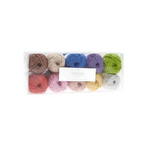 Kit De 10 Pelotes De Coton Ricorumi Twinkly Twinkly Dk - Rico Design Multicolore