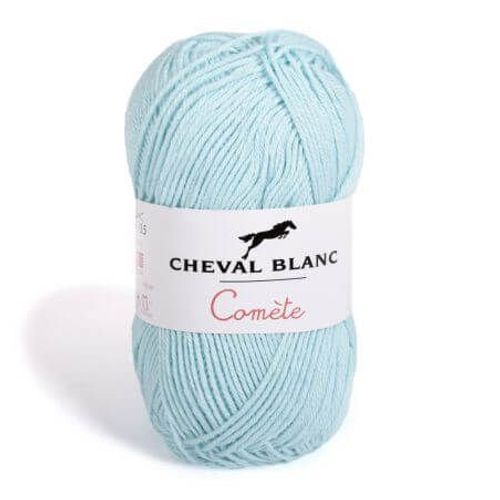 Pelote De Coton Comète - Cheval Blanc 210 Bleu